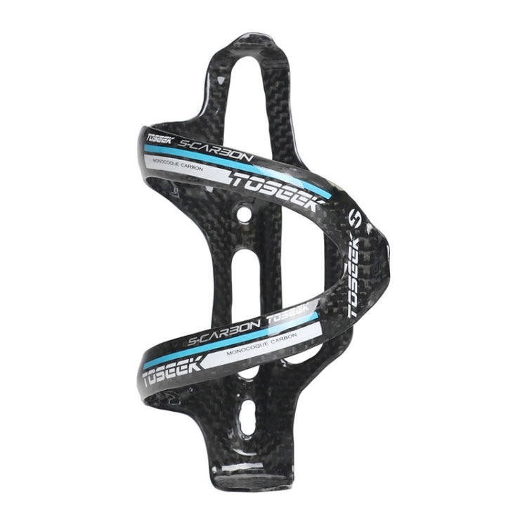 TOSEEK Gloss  Full Carbon Fiber Road Bicycle Water Bottle Holder