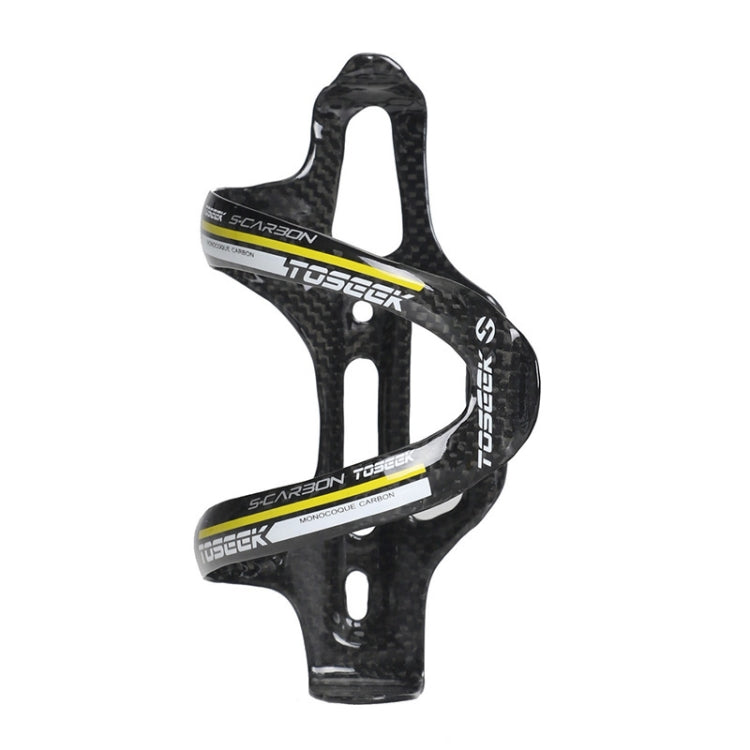 TOSEEK Gloss  Full Carbon Fiber Road Bicycle Water Bottle Holder