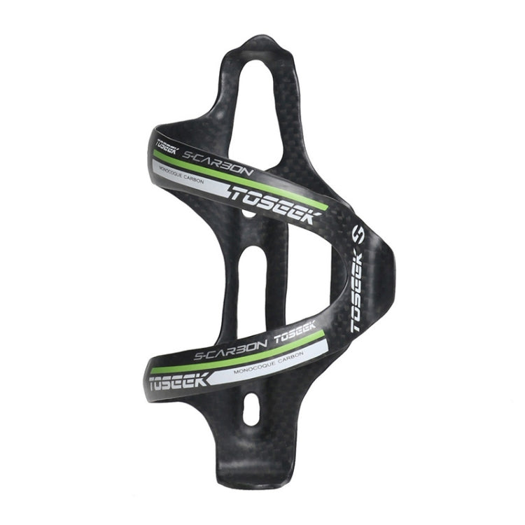 TOSEEK Matte Full Carbon Fiber Road Bicycle Water Bottle Holder