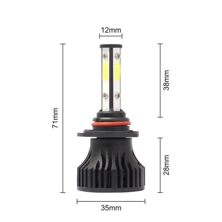 2 PCS X15 9005 DC9-32V 26W 6500K 3000LM IP67 Car LED Headlight Lamps / Fog Light (White Light)