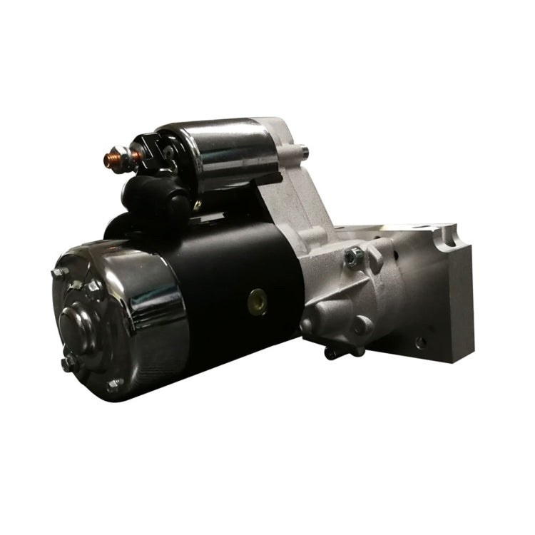 [US Warehouse] 4HP Tooth Flywheel 153 168 Mini Starter for Chevrolet SBC 350 BBC 454 OE(No.:18493)(Black)