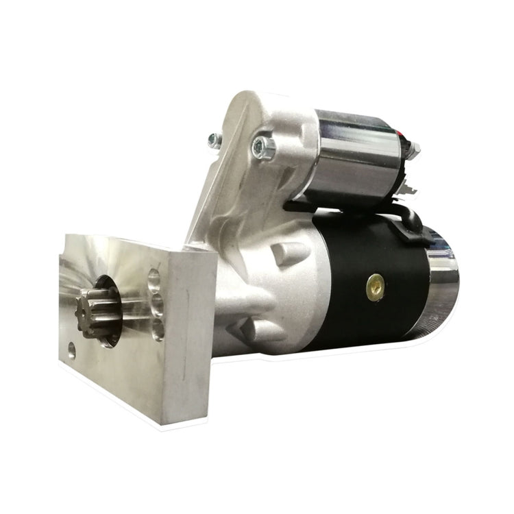 [US Warehouse] 4HP Tooth Flywheel 153 168 Mini Starter for Chevrolet SBC 350 BBC 454 OE(No.:18493)(Black)