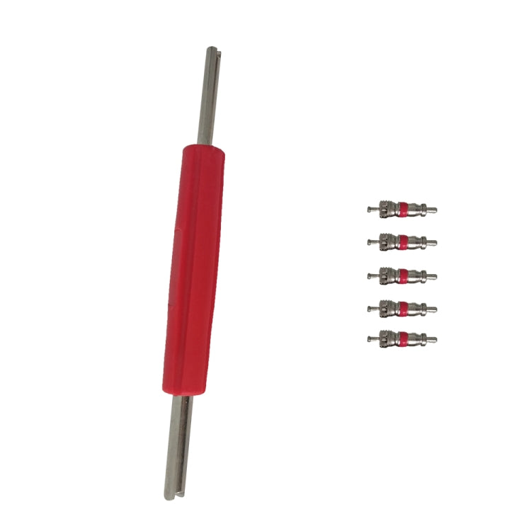 [US Warehouse] Car A/C Refrigeration Dual Manifold Gauges Valve Set with Plastic Box, Suitable for R22 / 410A / R404A Air Conditioning System