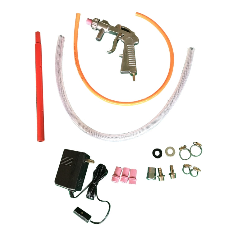 [US Warehouse] 25 Gallon Steel Bench Top Air Sandblasting Machine with Organic Glass Observation Cover