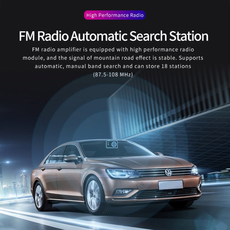 8169A 12V Car Radio Receiver MP3 Player, Support Bluetooth Hand-free Calling / FM / USB / AUX / TF Card