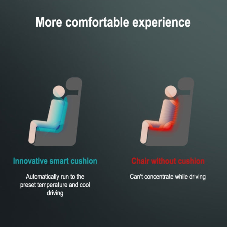 Rapid Cooling Car Smart Integrated Seat Cushion