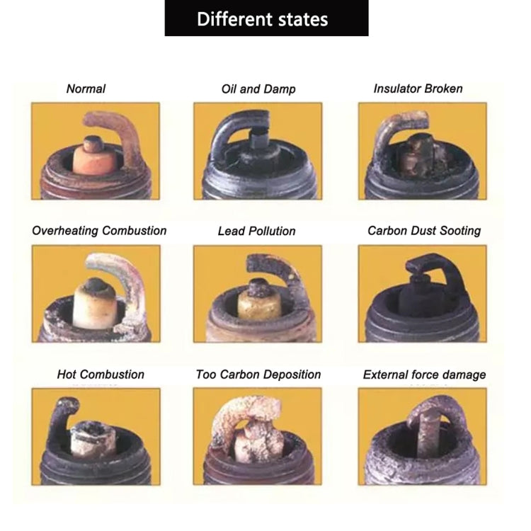 4 PCS Car Platinum Spark Plug 90919-01253 for Toyota / Lexus