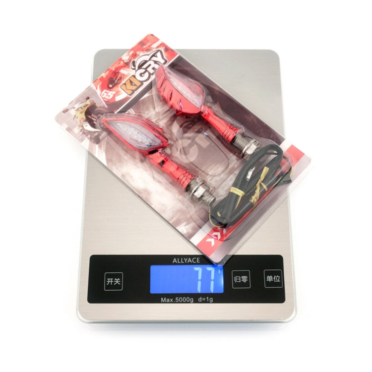 2pcs KC022 Motorcycle 12LEDs Turn Signal Light