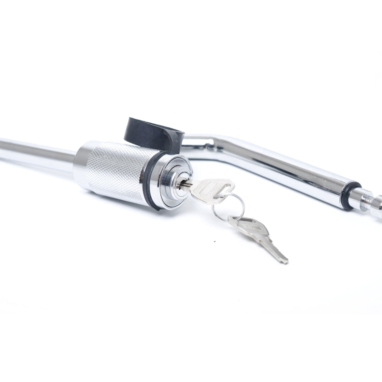 Dual Bent Pin Receiver Lock 5/8 inch &1/2 inch Tow Trailer Hitch Pin Lock with Keys for Trailer RV