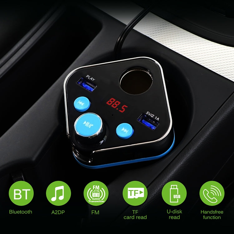 Cup Holder Car Charger Car Bluetooth MP3 Support Bluetooth / TF Card / U Disk / FM