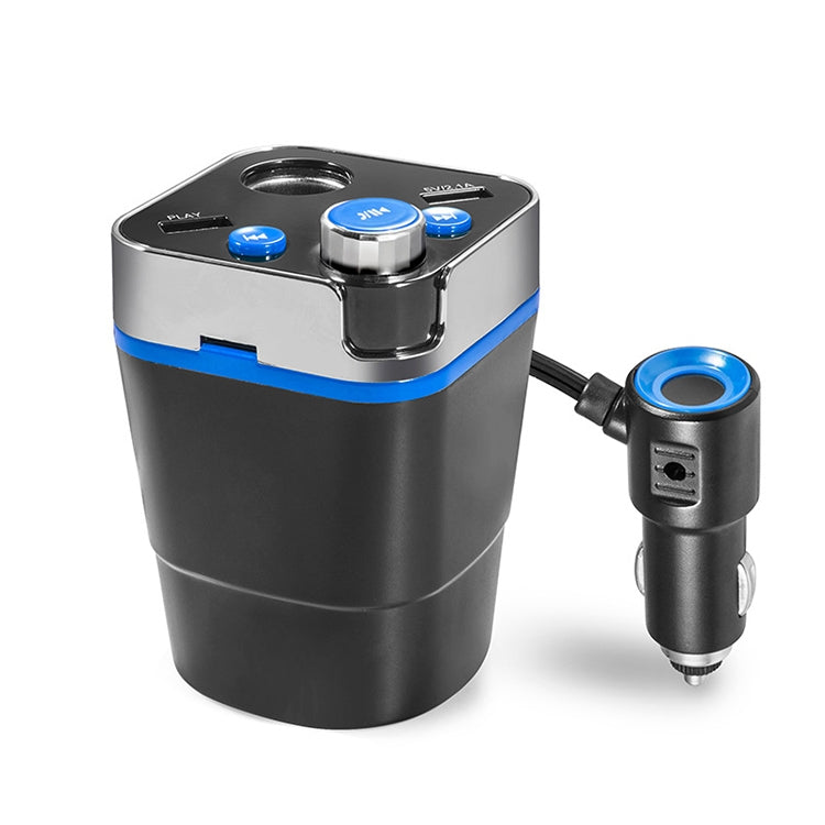 Cup Holder Car Charger Car Bluetooth MP3 Support Bluetooth / TF Card / U Disk / FM