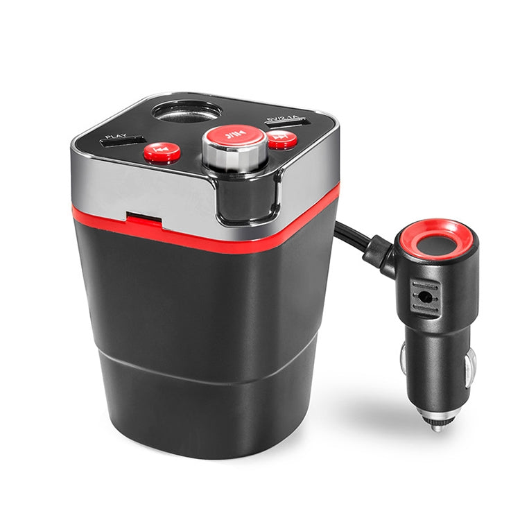 Cup Holder Car Charger Car Bluetooth MP3 Support Bluetooth / TF Card / U Disk / FM
