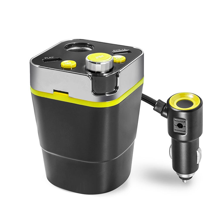 Cup Holder Car Charger Car Bluetooth MP3 Support Bluetooth / TF Card / U Disk / FM