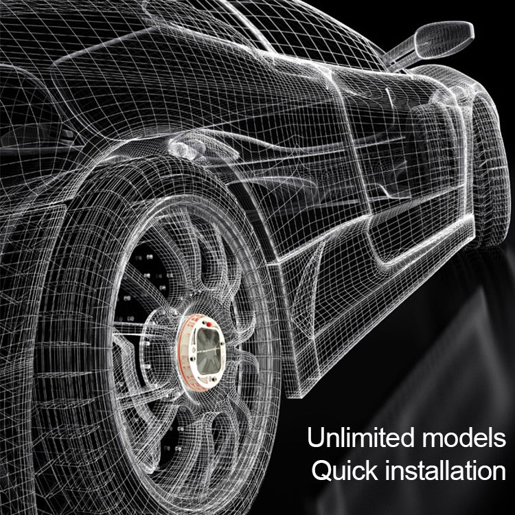 4 PCS Solar LED Car Tire Decoration Flashing Lights Colorful Wheels Hub Atmosphere Lights Wireless Remote Control