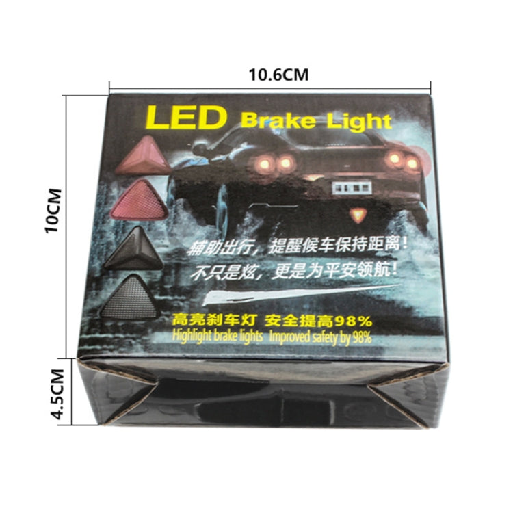 Bicycle / Mountain Bike X Style Triangle Pilot Light LED Tail Light