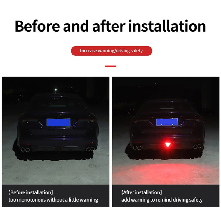 Bicycle / Mountain Bike Y Style Triangle Pilot Light LED Tail Light