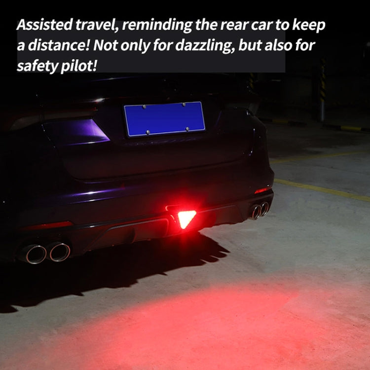 Bicycle / Mountain Bike Y Style Triangle Pilot Light LED Tail Light