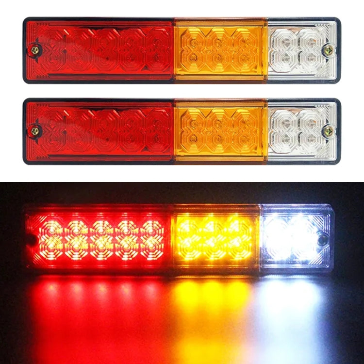 1 Pair Truck 20LEDs Tail Light Brake Reversing Light