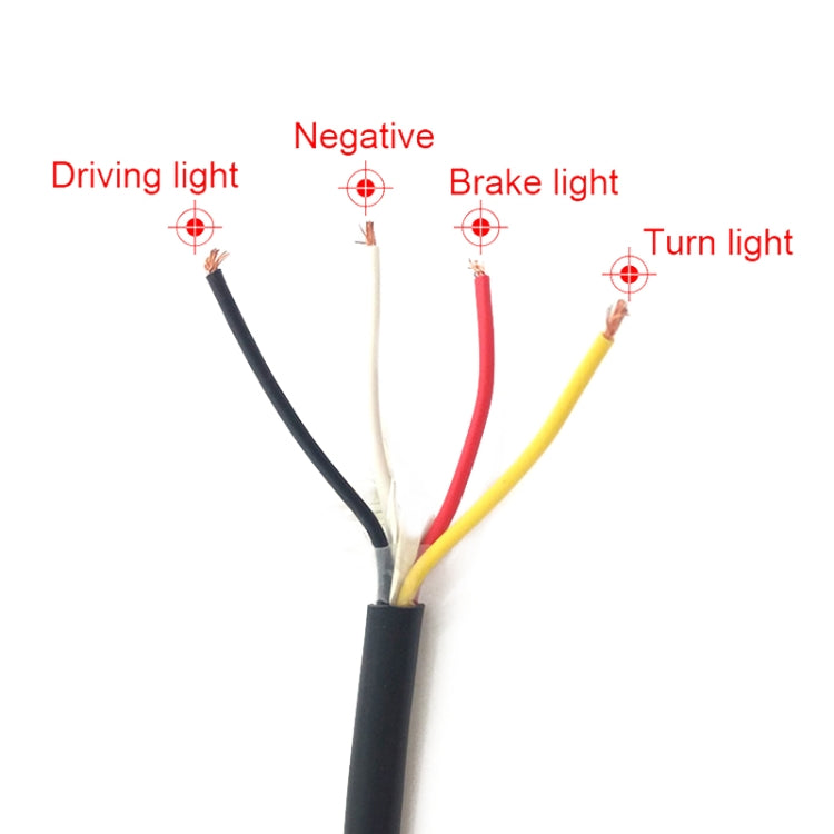 1 Pair Truck 10LEDs Tail Light Brake Reversing Light