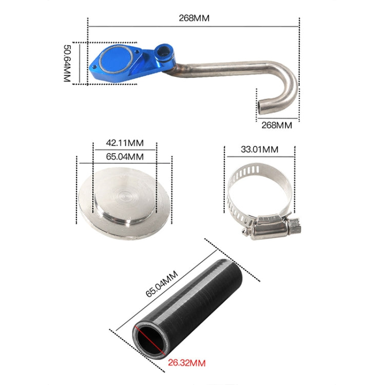 For Ford 2003-2007 Car Power Stroke EGR Removal Kit