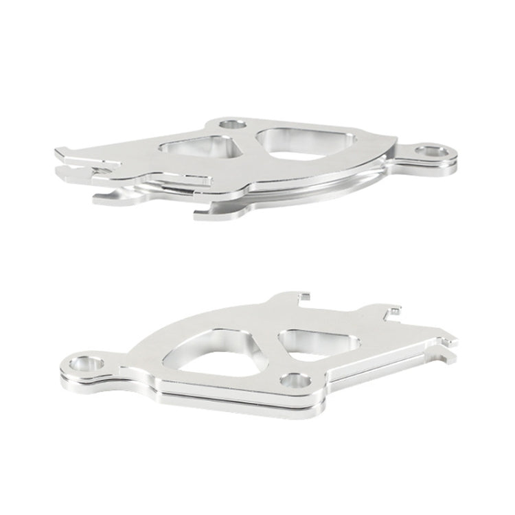 For Ford Mustang 1996-2004 Car Cable Firewall Regulator Clutch Quadrant Kit(Silver)