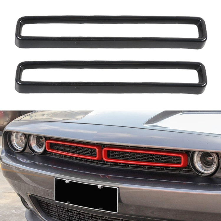 For Dodge Challenger 2015-2020 Car Front Grille Center Mesh Trim