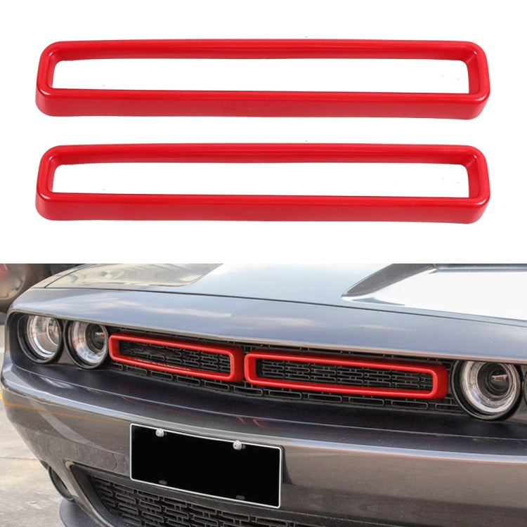 For Dodge Challenger 2015-2020 Car Front Grille Center Mesh Trim