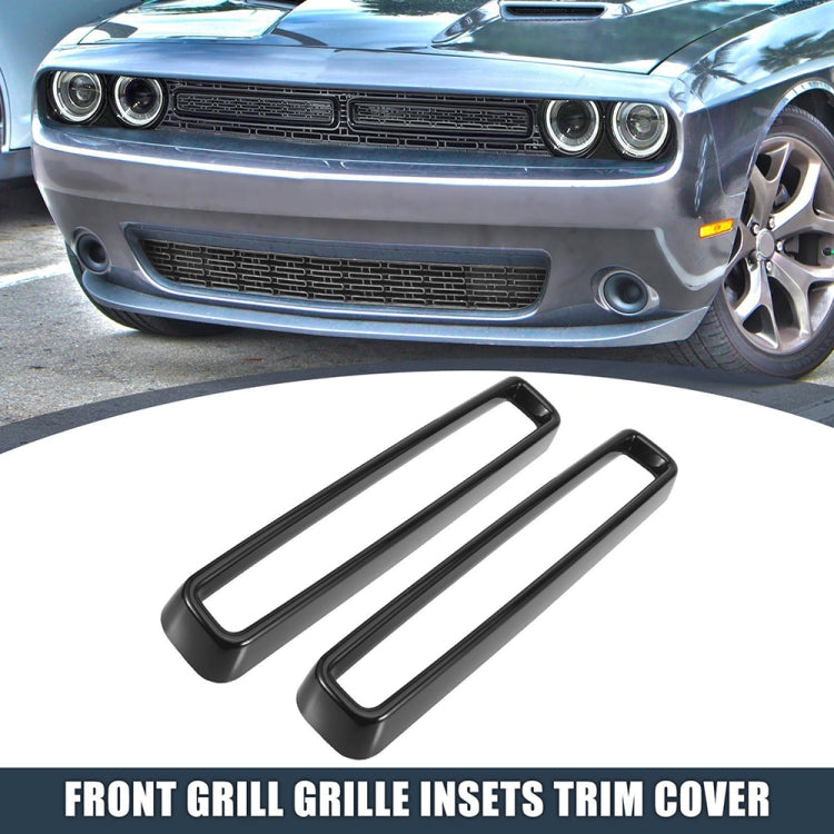 For Dodge Challenger 2015-2020 Car Front Grille Center Mesh Trim