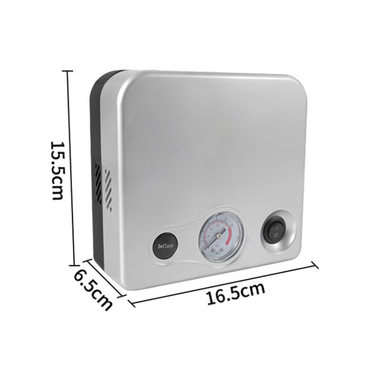 AC595 12V Portable Car Tire Pump Air Pump Tire Inflator with Light