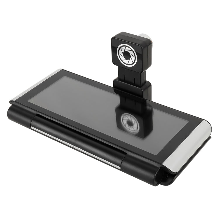 7 inch Car Foldable DVR Rearview Mirror Dual Camera Driving Video Recorder Support WiFi GPS, 4G Version