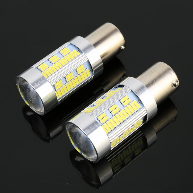 2 PCS 1156 / BA15S DC12-24V 21W Car Turn Light 105LEDs SMD-4014 Lamps, with Decoder