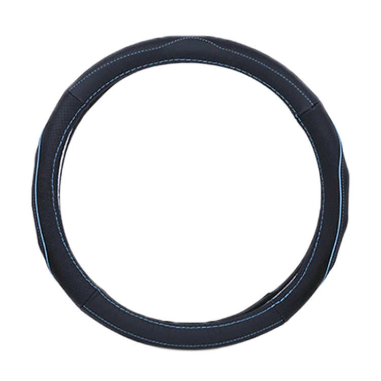 Universal Car Genuine Leather Steering Wheel Cover, Diameter: 38cm