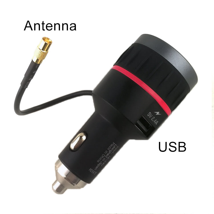 Car DAB Digital Radio Receiver Bluetooth FM Transmitter with Car Charger