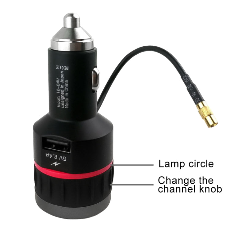 Car DAB Digital Radio Receiver Bluetooth FM Transmitter with Car Charger