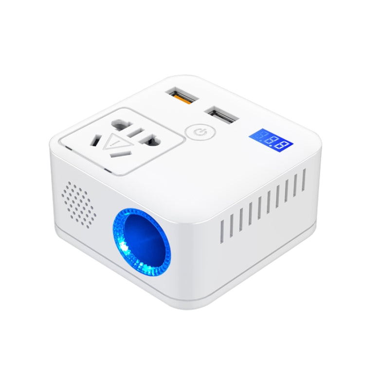 150W DC 12V-24V to AC 220V Car Multi-functional Sine Wave Power Inverter 2 USB Ports Charger Adapter