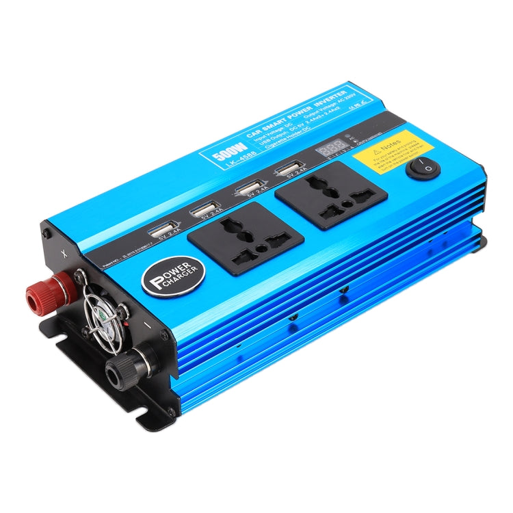 500W DC 24V to AC 220V Car Multi-functional 4588 Smart Power Inverter