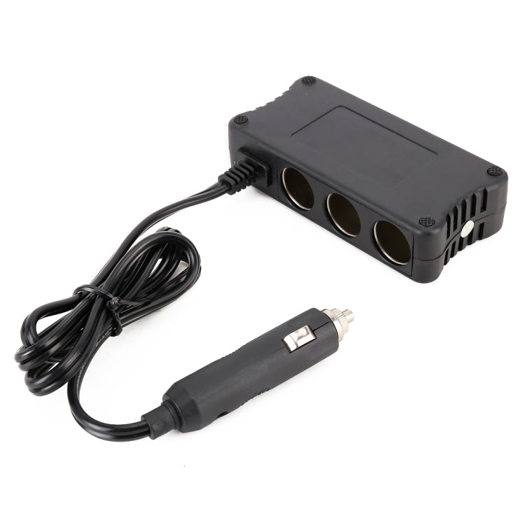 Multi-functional Cigarette Socket Lighter Splitter with 2 USB Ports 2.4A Phone Car Charger with Digital Display