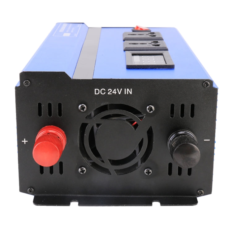 1000W DC 24V to AC 220V Car Multi-functional Pure Sine Wave Power Inverter, Random Color Delivery