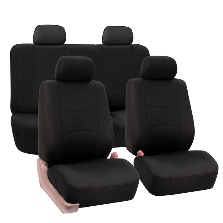 9 in 1 Universal Four Seasons Anti-Slippery Cushion Mat Set for 5 Seat Car, Style:Ordinary