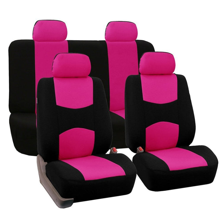 9 in 1 Universal Four Seasons Anti-Slippery Cushion Mat Set for 5 Seat Car, Style:Ordinary