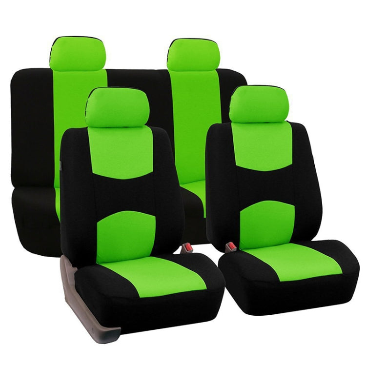 9 in 1 Universal Four Seasons Anti-Slippery Cushion Mat Set for 5 Seat Car, Style:Ordinary