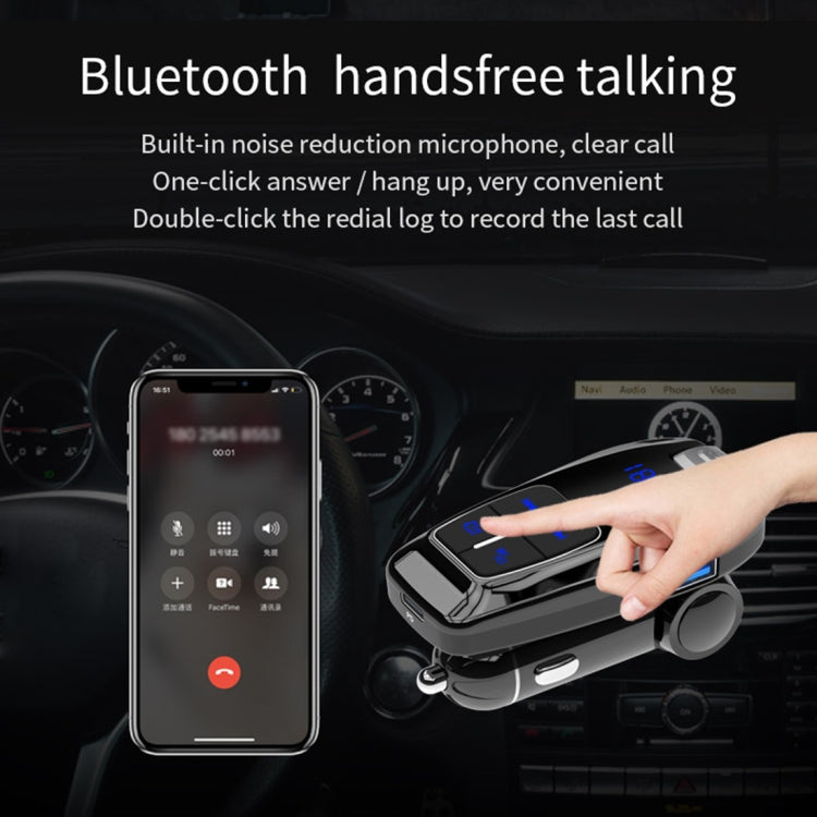 BC59 Car MP3 Bluetooth Player FM Transmitter PD 3.0 Fast Charger