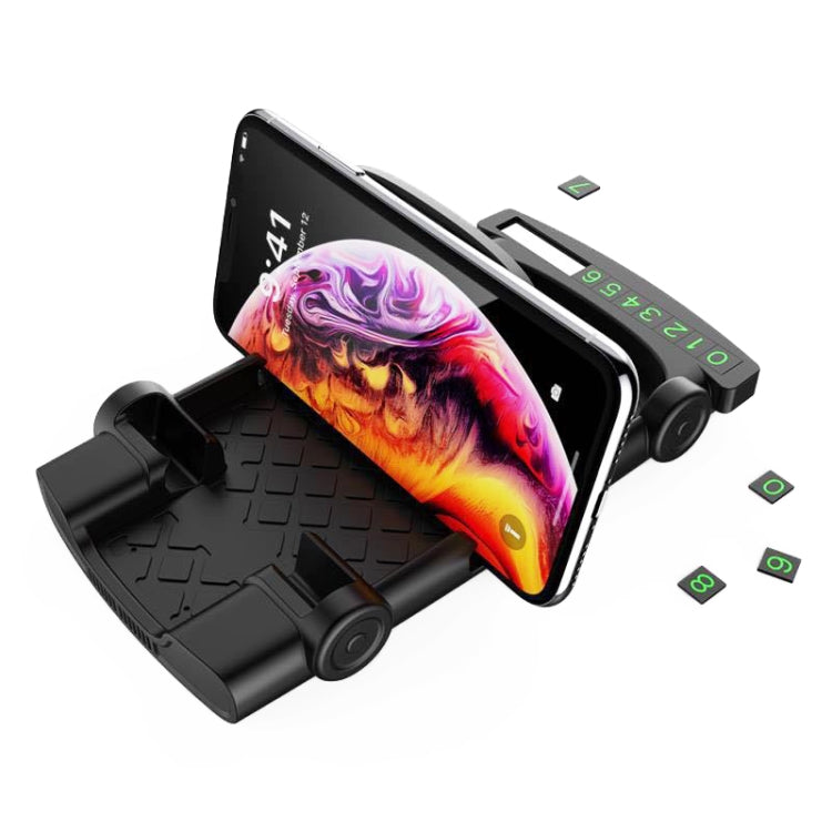 Car Shape Universal Car Center Console Mount Bracket Phone Holder