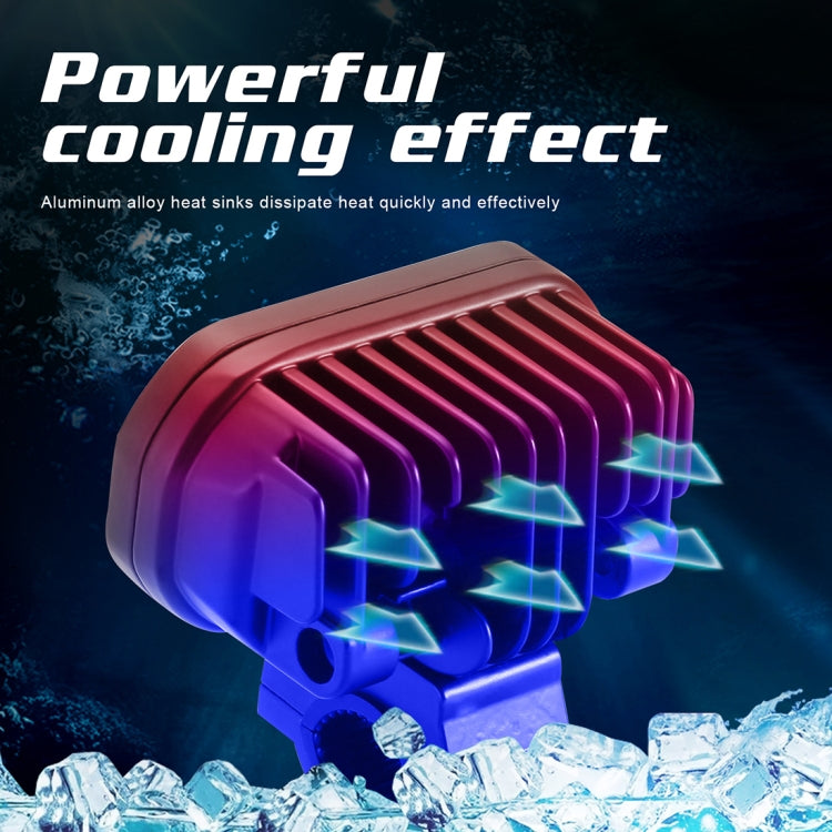 2 PCS 4 inch 25W 6000K 3000LM DC12-30V Motorcycles / Car / Ship LED Spotlight A Column Lights, Single Row 3LEDs