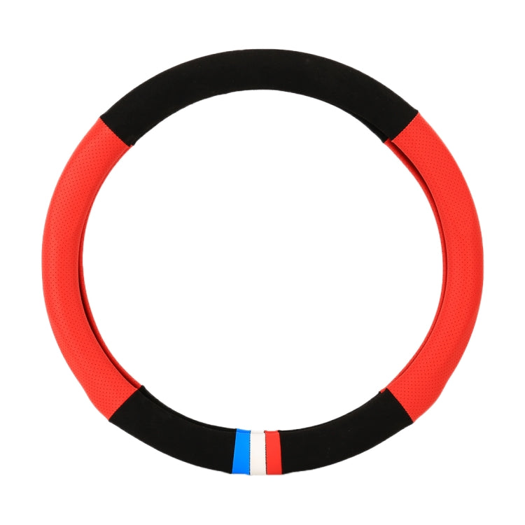 Universal Car Leather Steering Wheel Cover, Diameter: 38cm