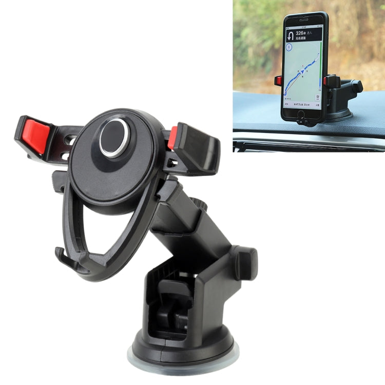 Universal Car Suction Cup Mount Bracket Phone Holder for 60-86mm Mobile Phone