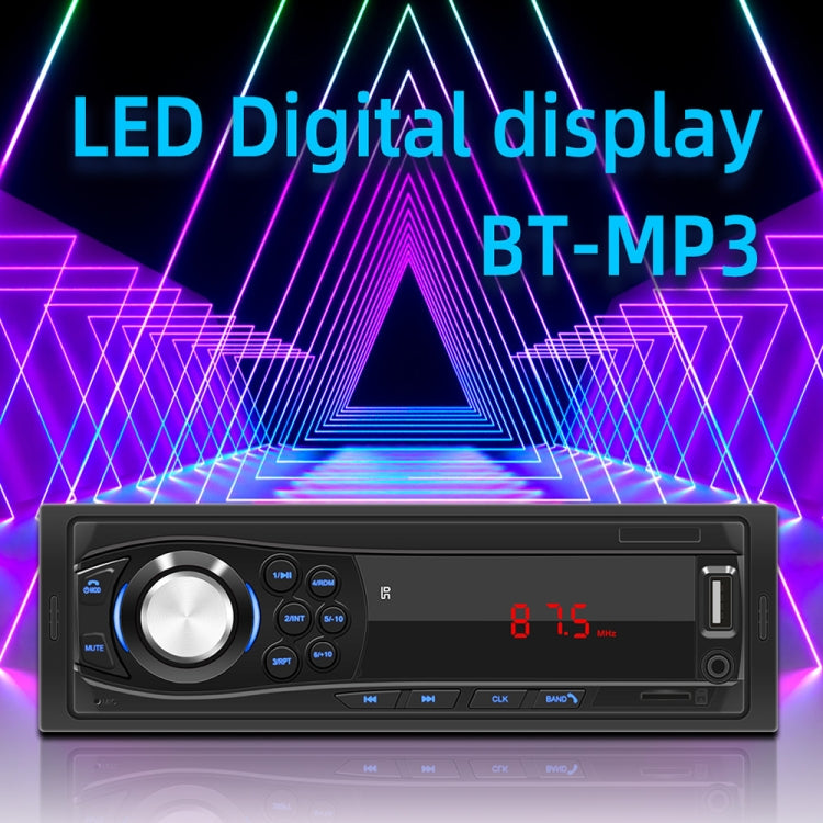 1028 Universal Car Radio Receiver MP3 Player, Support FM with Remote Control