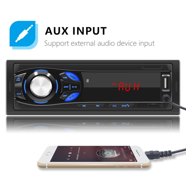 1044 Universal Car Radio Receiver MP3 Player, Support FM with Remote Control