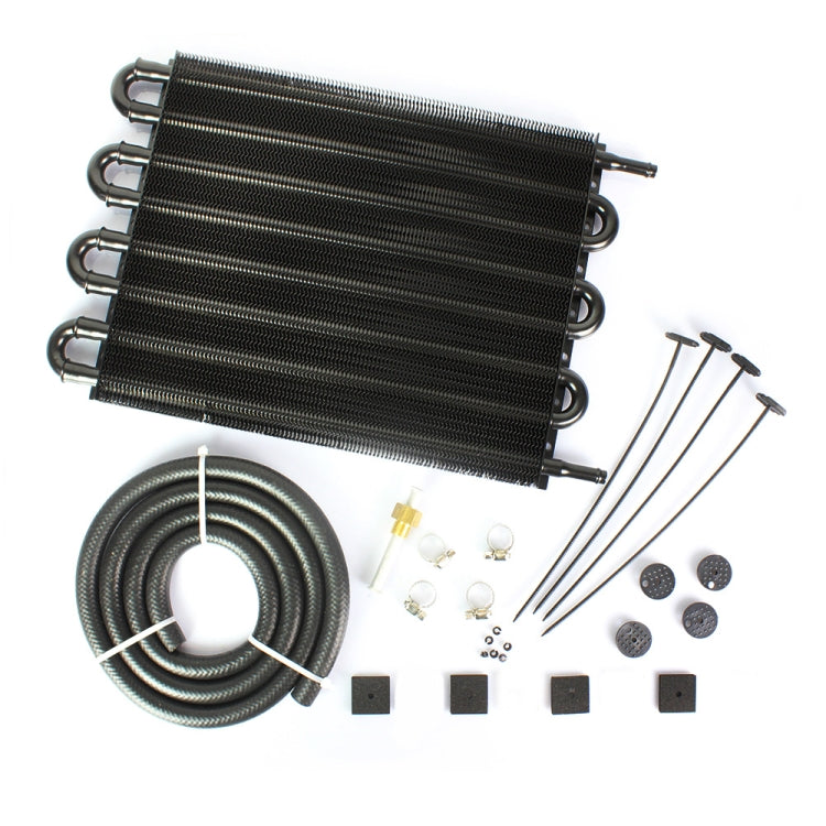 Car Universal Modified Radiator Transmission Oil Cooler, 8-row