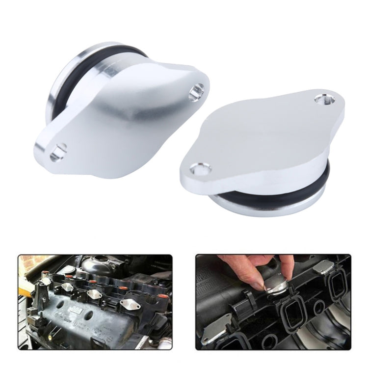 4x22mm Car Swirl Flap Air Intake Aluminum Gasket Remove Repair Kit